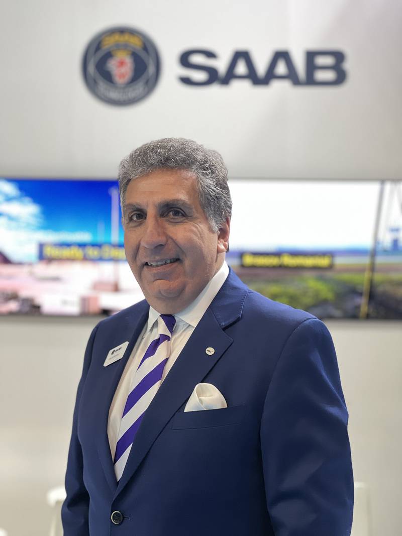 David Shomar, vice president of civil security for Saab's Middle East and North Africa operation. Photo: Saab