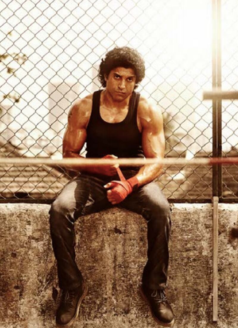 Farhan Akhtar plays a local goon-turned-professional boxer in 'Toofaan'.