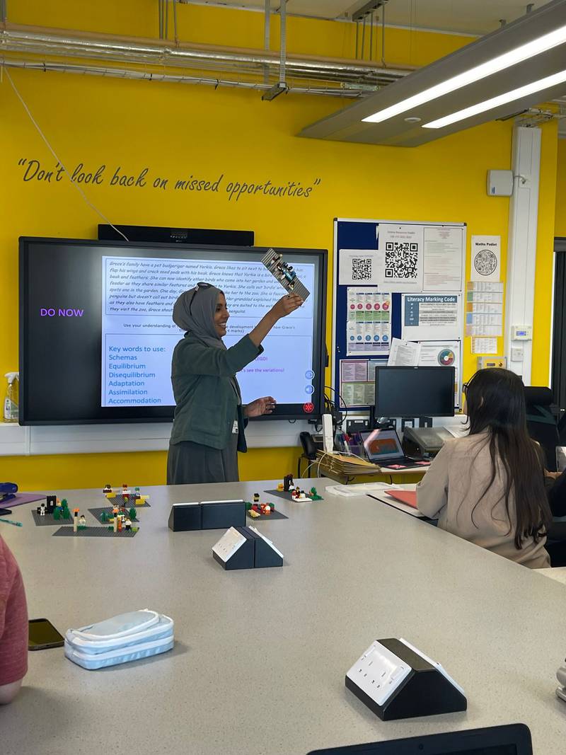 Shafina Vohra’s innovative Lego-based teaching strategy has cultivated an inclusive educational environment, especially for children from lower-income areas. Photo: Shafina Vohra