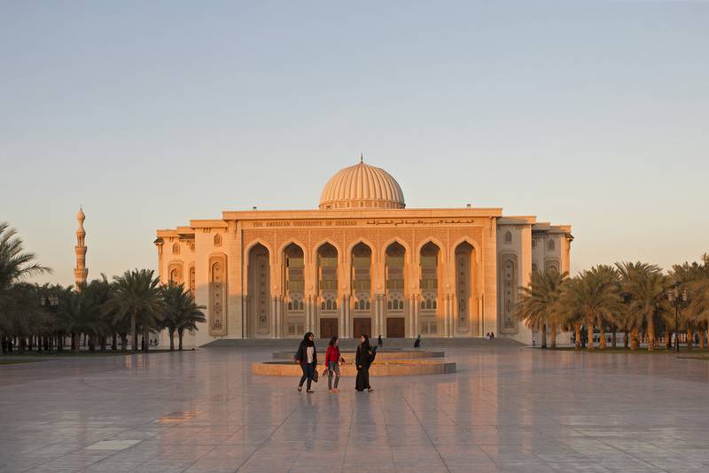 The American University of Sharjah. Sarah Dea / The National
