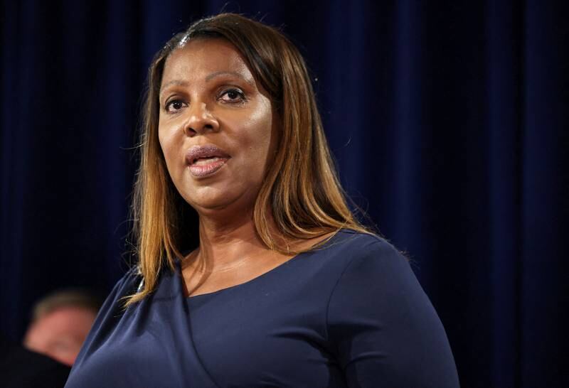 New York State Attorney General Letitia James. Reuters