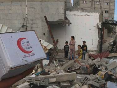 The UAE has delivered humanitarian aid, including baby formula, to the most affected areas in Gaza. Wam