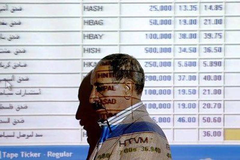 Listings and prices have grown on Iraq's stock market since the US invaded the country in 2003, and the previously state-dominated economy opened up to private investments. Saad Shalash / Reuters