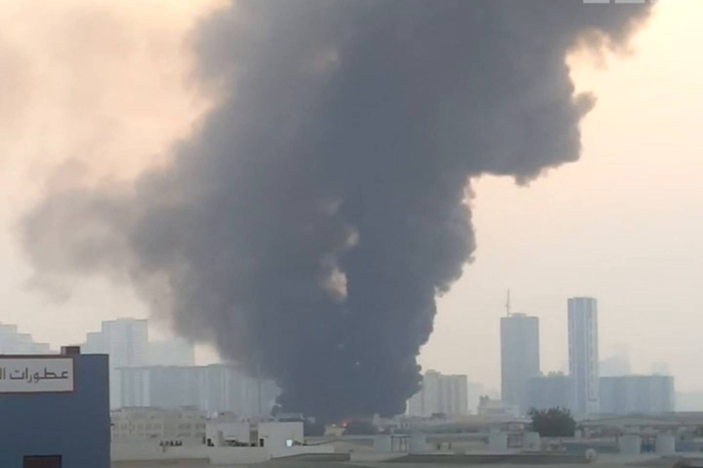Fire in Ajman brought under control
