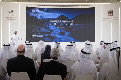 The strategy, launched in front of Cabinet ministers and senior officials, plans to attract Dh100 billion in additional tourism investment to the UAE. 