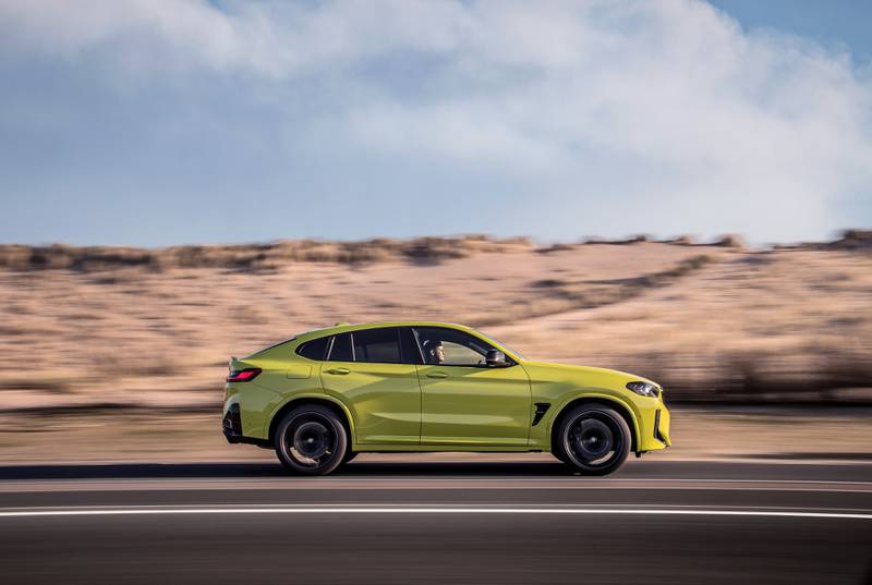 The X4 M goes from 0 to 160kph in eight seconds.