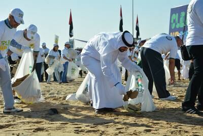 More from Clean Up UAE. Photo: Emirates Environmental Group
