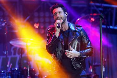 Maroon 5 has sold out their Dubai gig. Reuters 