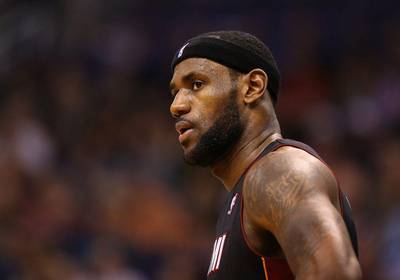 LeBron James is seeking his third successive NBA title with the Miami Heat this season. Christian Petersen / Getty Images 