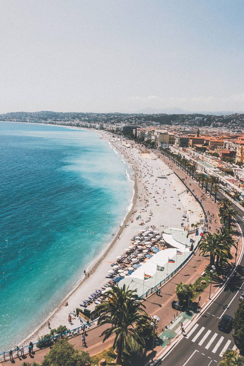 France’s Cote d'Azur is dotted with private beaches, high-end restaurants and five-star hotels. Photo: John Jason / Unsplash