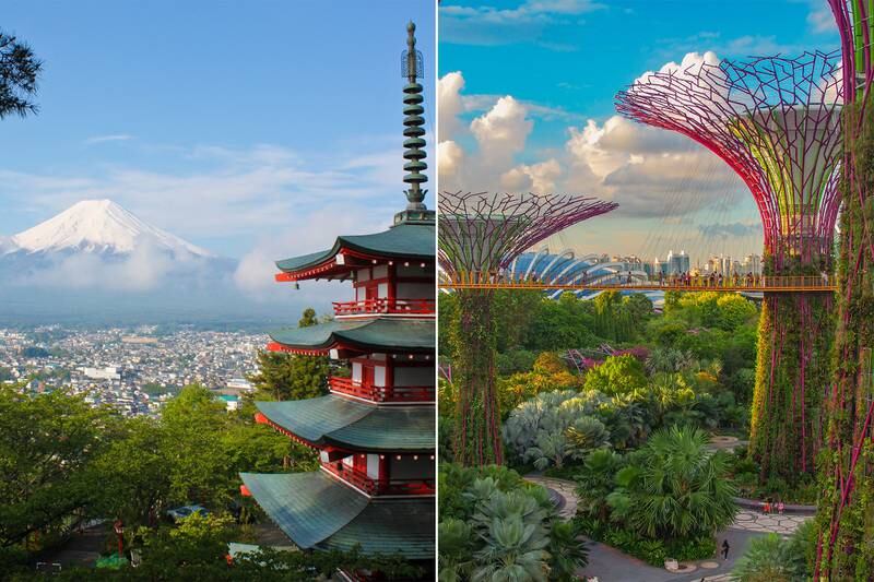 Japan and Singapore have the world's most powerful passports in 2022, with their citizens able to visit 192 countries visa-free. Unsplash