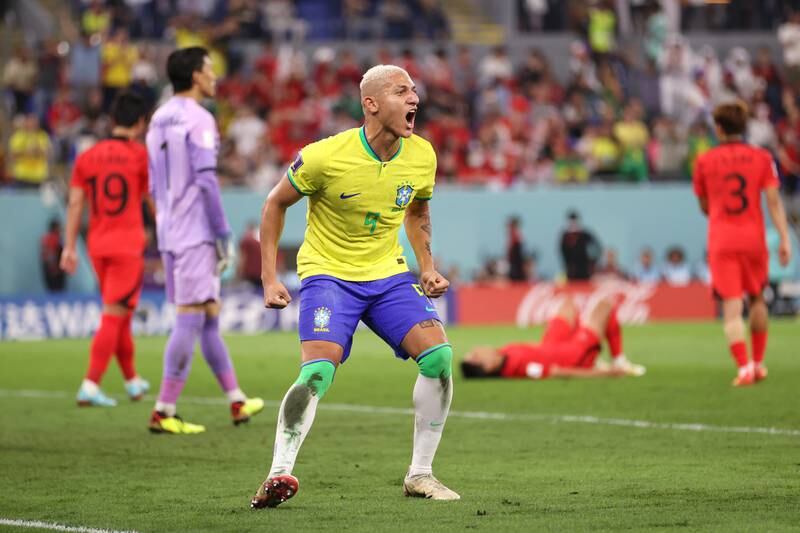 Richarlison - 9. Won the early penalty after being kicked. Scored the third after 29. He’s doing enough to be a first-choice starter in the team who are favourites to win the World Cup. Getty