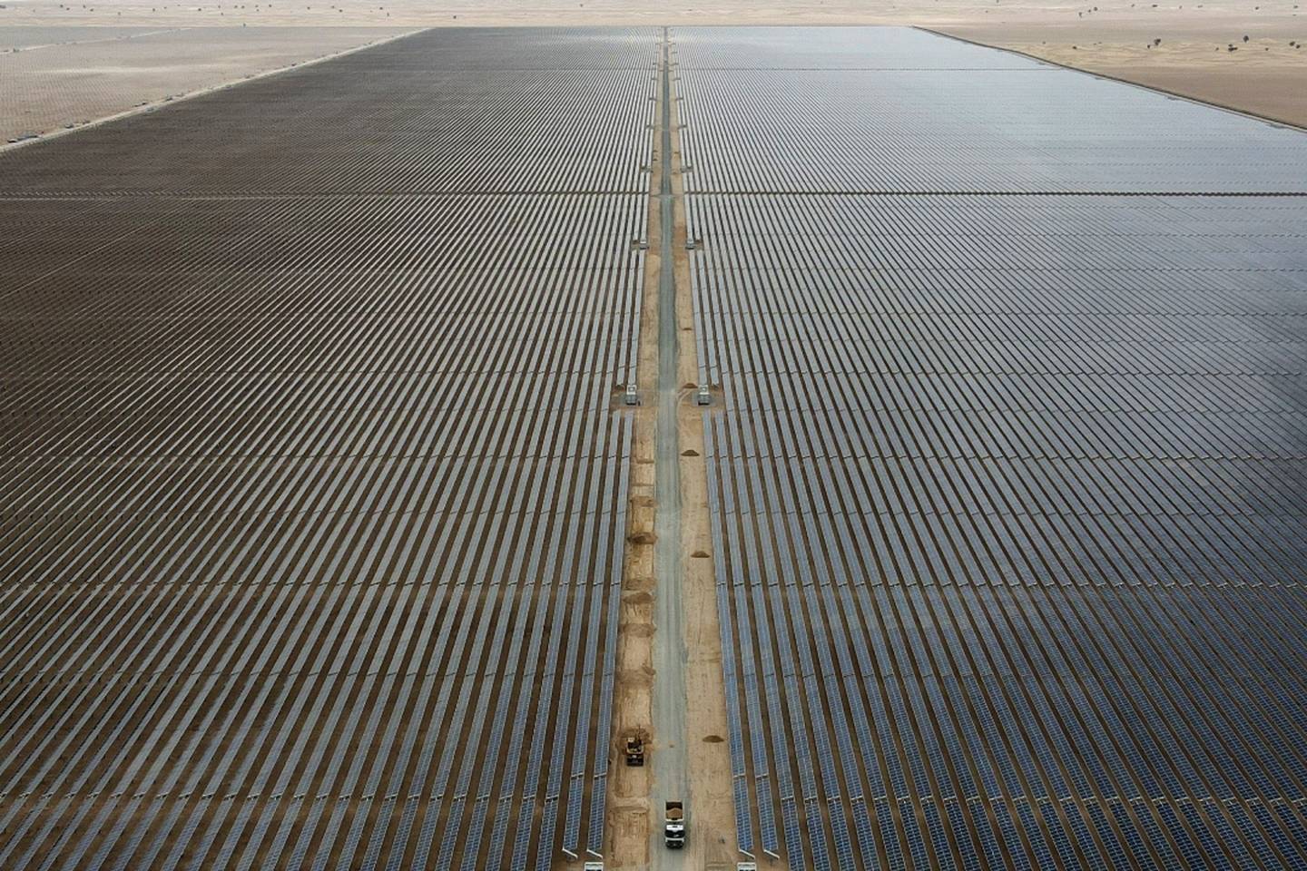 Robotic dry cleaning and bifacial panels, Dubai's solar park has grown bigger and cool