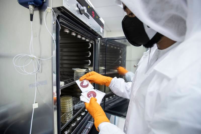 A team of scientists at a laboratory in Abu Dhabi tests hundreds of thousands of samples from the Emirate.