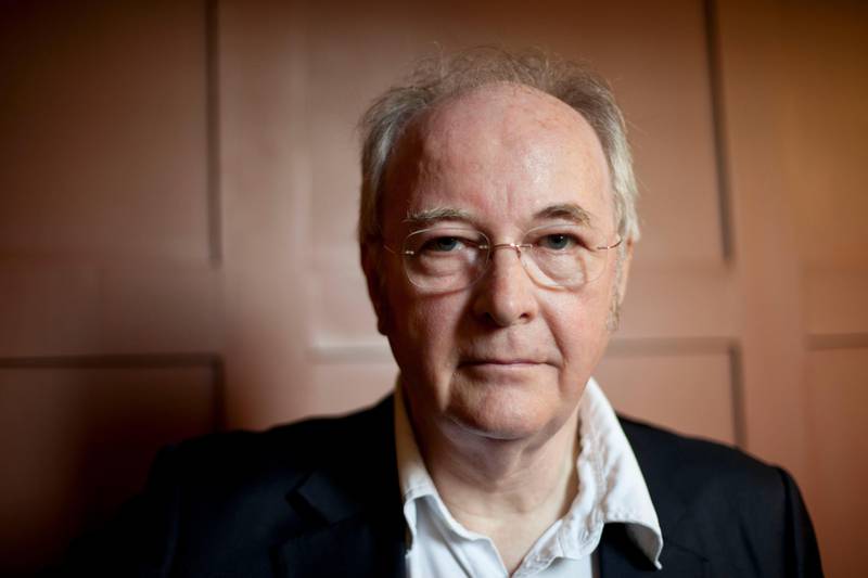 OXFORD, UNITED KINGDOM - MARCH 24: Philip Pullman, writer, poses for a portrait at the Oxford Literary Festival on March 24, 2012 in Oxford, England. (Photo by David Levenson/Getty Images)