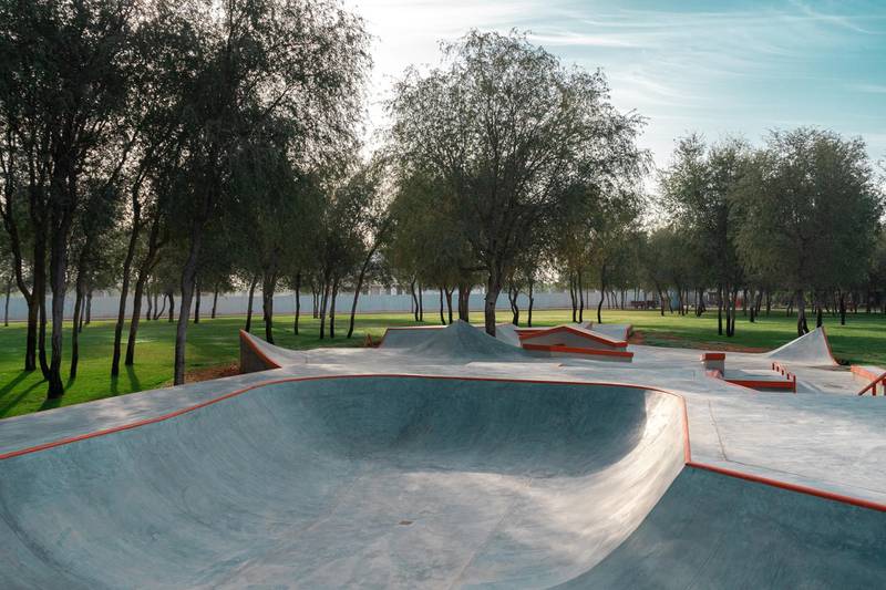 Ras Al Khaimah's Saqr Park is expected to attract skateboarders, rollerbladers and BMX bike riders. Courtesy Ras Al Khaimah Tourism