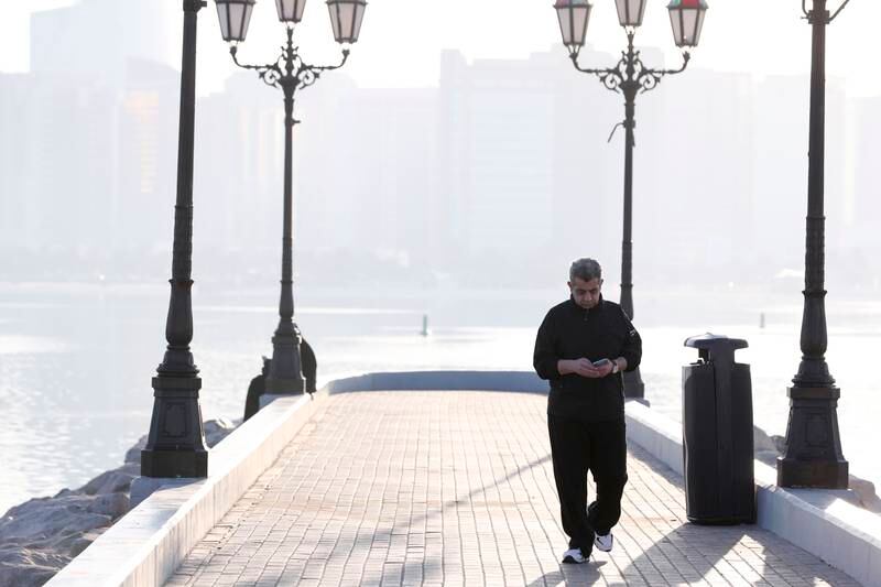 Temperatures in some areas of the UAE fall into single figures overnight at this time of year. Khushnum Bhandari / The National