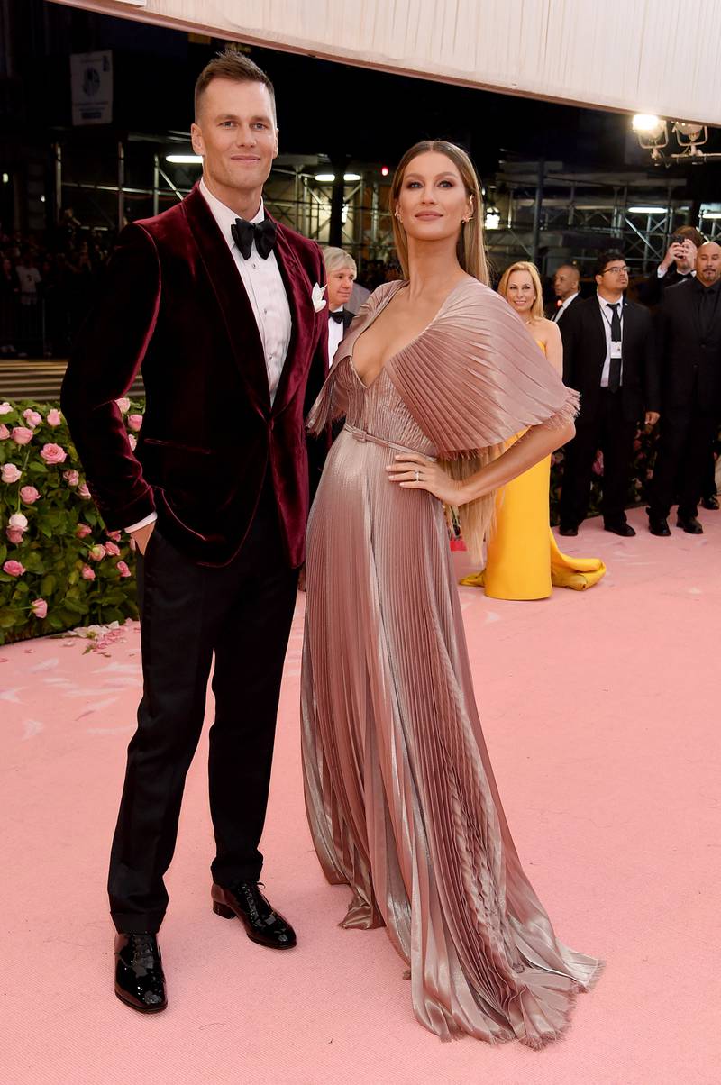 Brady and Bundchen at the Met Gala on May 6, 2019, in New York City. Getty