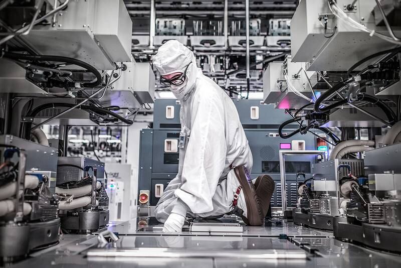 GlobalFoundries employs more than 15,000 people globally,  has around 10,000 global patents and serves more than 200 customers worldwide, including the US government. Image: Mubadala