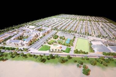Shurooq and Diamond Developers to develop Sharjah Sustainable City project. Chris Whiteoak / The National