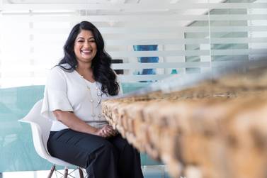 Padmini Gupta of rise. The company also offers education courses for nannies to help them improve their skills and future earning power. Christopher Pike / The National