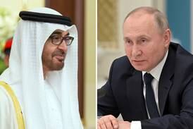 President Sheikh Mohamed speaks with Russia's Putin by phone