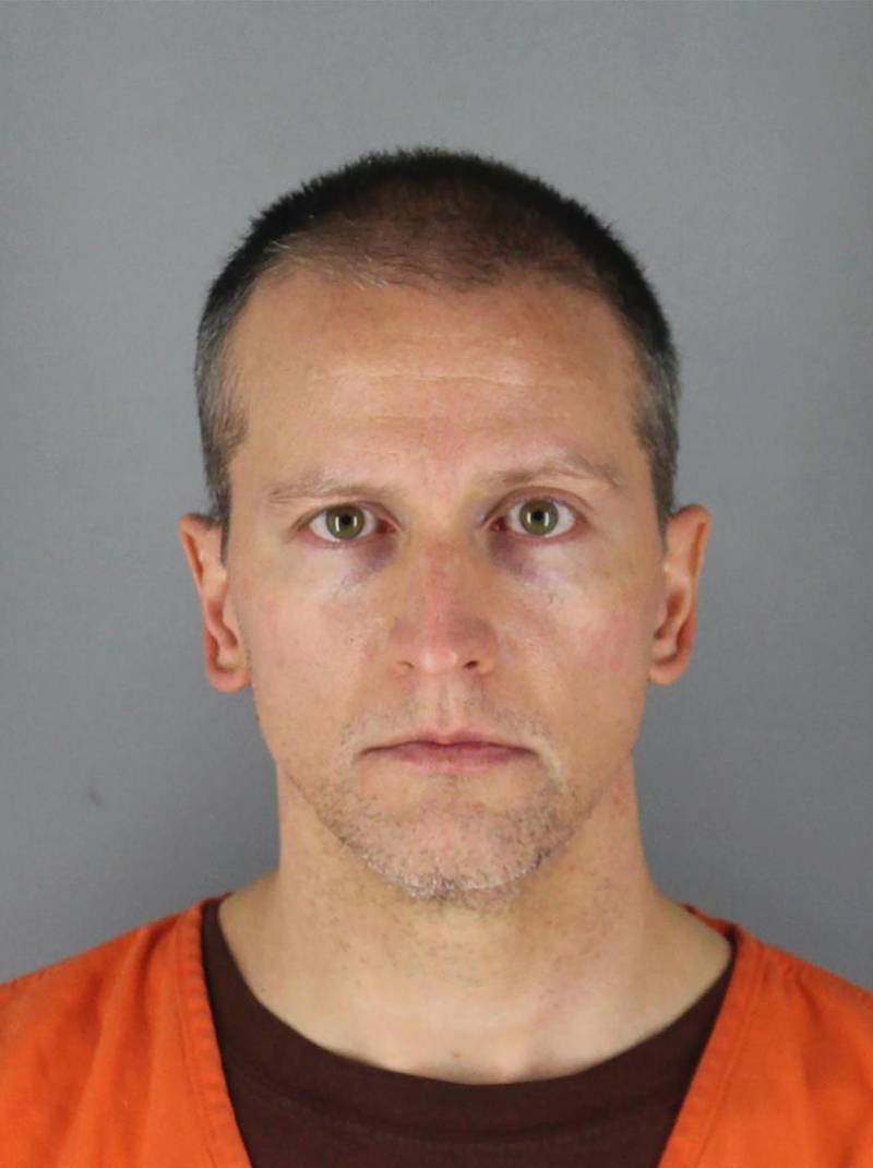 This May 31, 2020 photo provided by the Hennepin County Sheriff shows Derek Chauvin, who was arrested Friday, May 29, in the Memorial Day death of George Floyd. Chauvin was charged with third-degree murder and second-degree manslaughter after a shocking video of him kneeling for several minutes on the neck of Floyd, a black man, set off a wave of protests across the country. (Hennepin County Sheriff via AP)