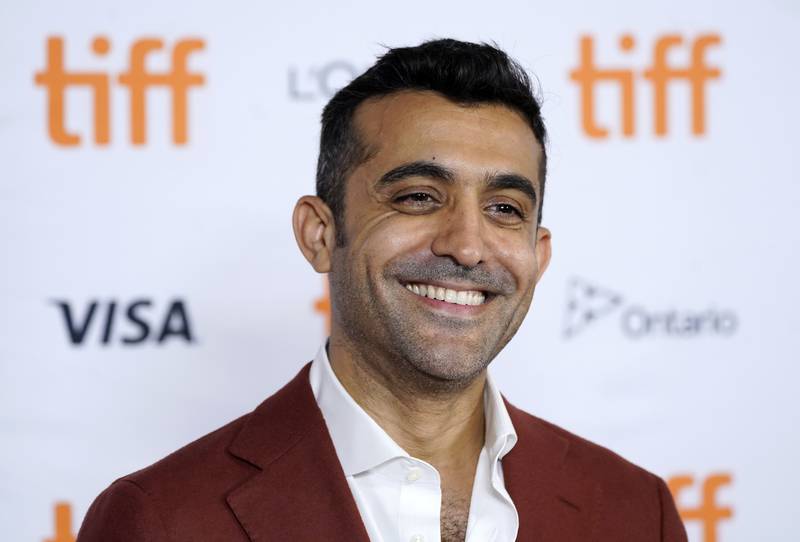 Mourad Zaoui at the 'The Forgiven' premiere at Tiff. AP
