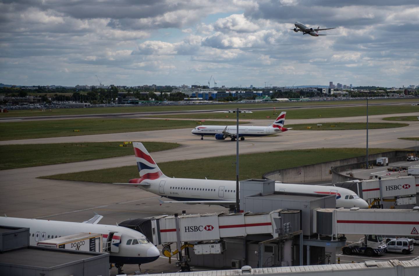 British Airways signalled it would make cuts to schedules on some of its quieter routes. Bloomberg 