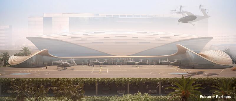 Designs for 'vertiports' — air taxi stations — have been approved by the Dubai government