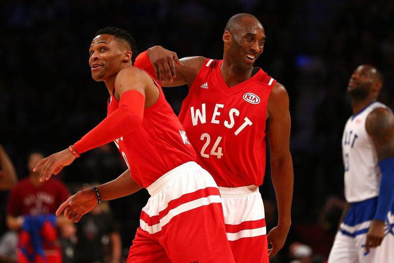 Russell Westbrook to Kobe Bryant: Here's How Many Lakers Stars