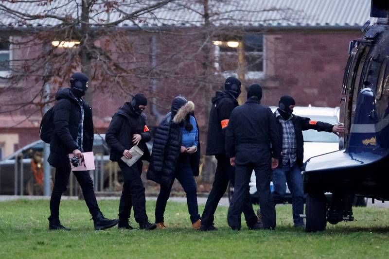 Thousands of police officers were involved in the raids against suspected far-right plotters. Reuters