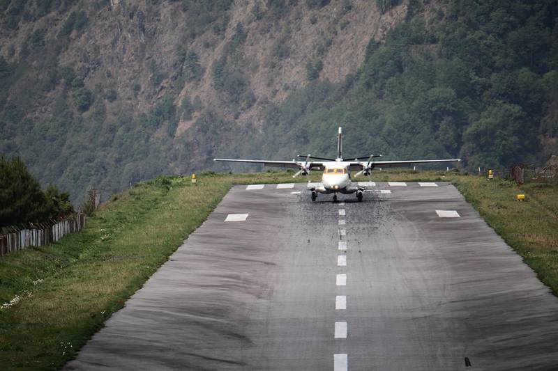 Lukla Airport in Nepal is a category C airfield and one of the most dangerous in the world. Unsplash