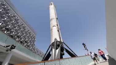 An image that illustrates this article Wanted: permanent UAE home for Expo 2020's SpaceX rocket