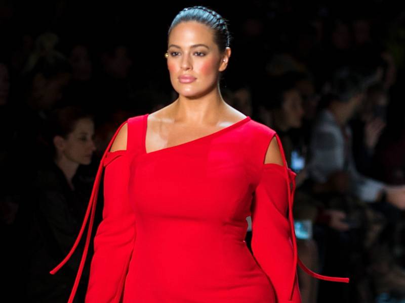NEW YORK, NY - FEBRUARY 11:  Ashley Graham walks the runway during the Prabal Gurung fashion show during New York Fashion Week at Gallery I at Spring Studios on February 11, 2018 in New York City.  (Photo by Michael Stewart/WireImage/Getty Images)
