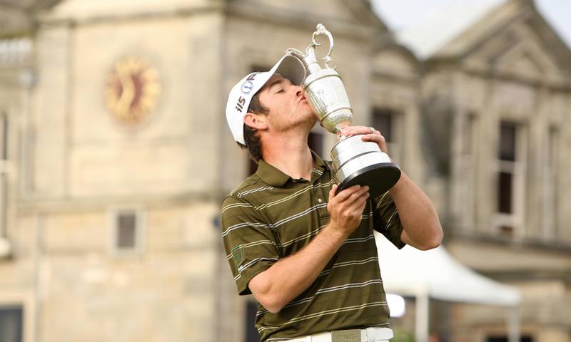 2010: Louis Oosthuizen (South Africa) finished -16 par, seven strokes ahead of Lee Westwood at St Andrews. PA