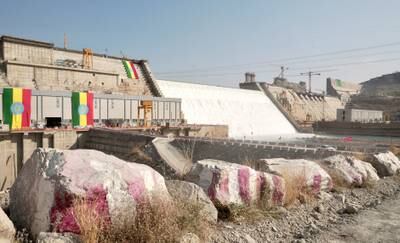 The Grand Ethiopian Renaissance Dam on the Blue Nile. Reuters