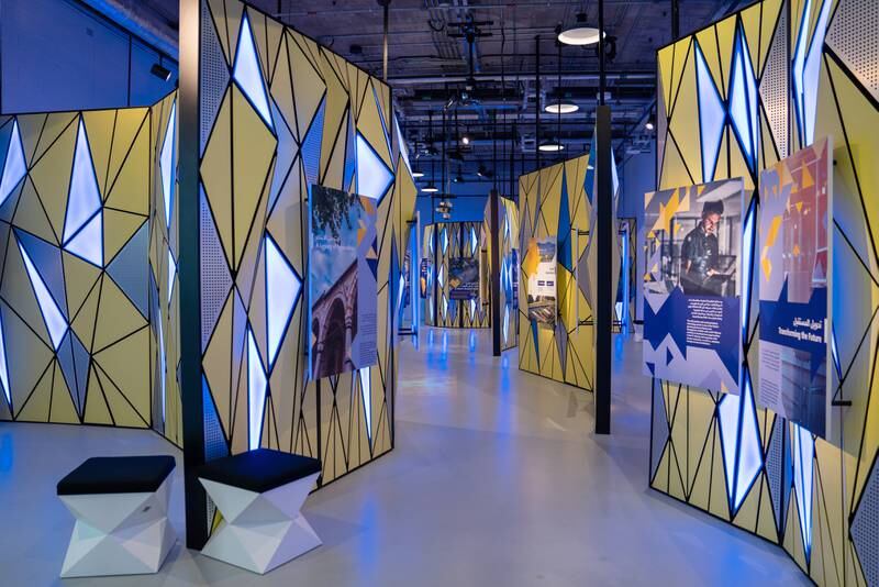 Interior view of the Bosnia and Herzegovina pavilion. Photo: Miaad Mahdi / Expo 2020 Dubai