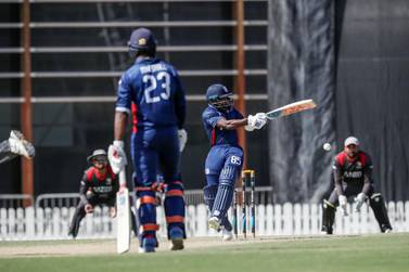 The United States cpmfortably chased down the UAE's total to win the first 50-over game. Antonie Robertson / The National