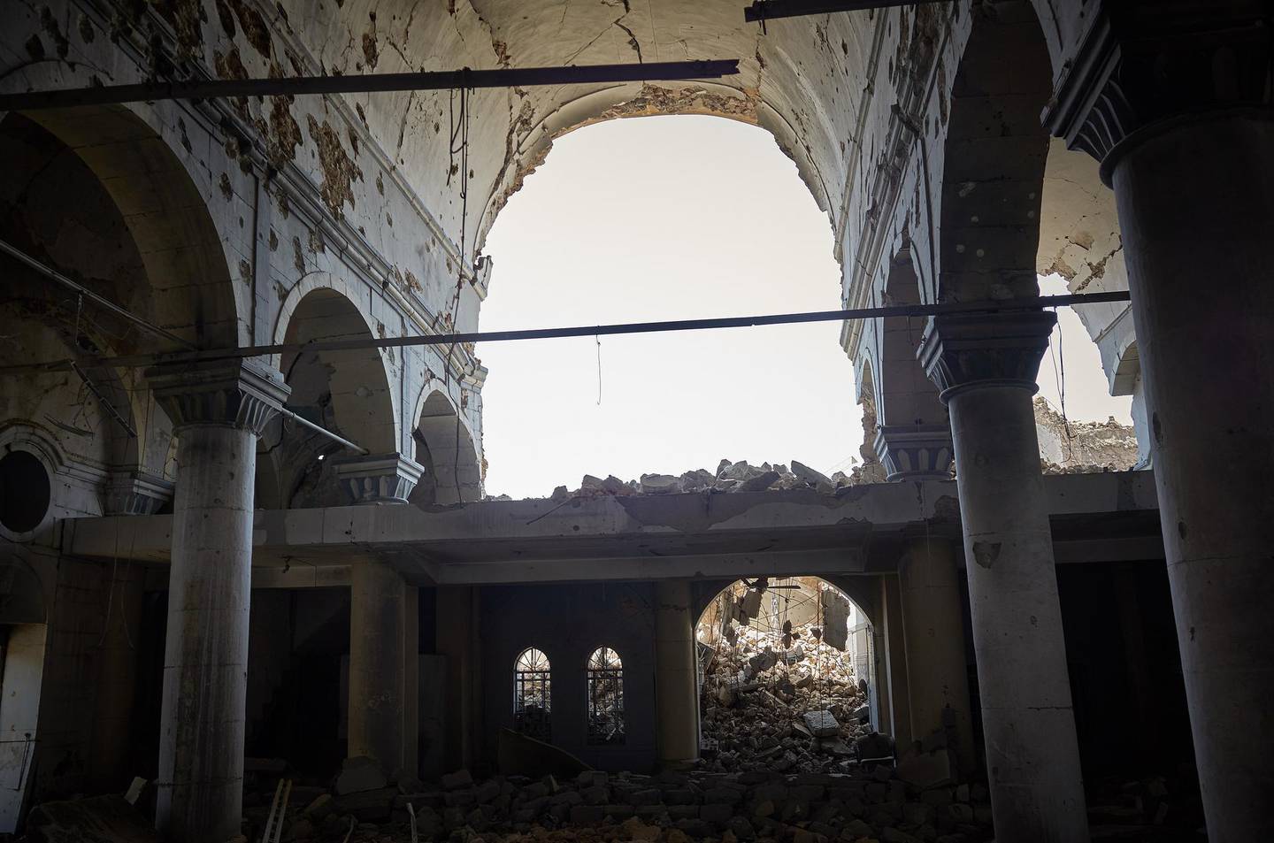 Al-Tahera Syriac Catholic Church in the old city of Mosul. Courtesy UAE Ministry of Culture & Youth