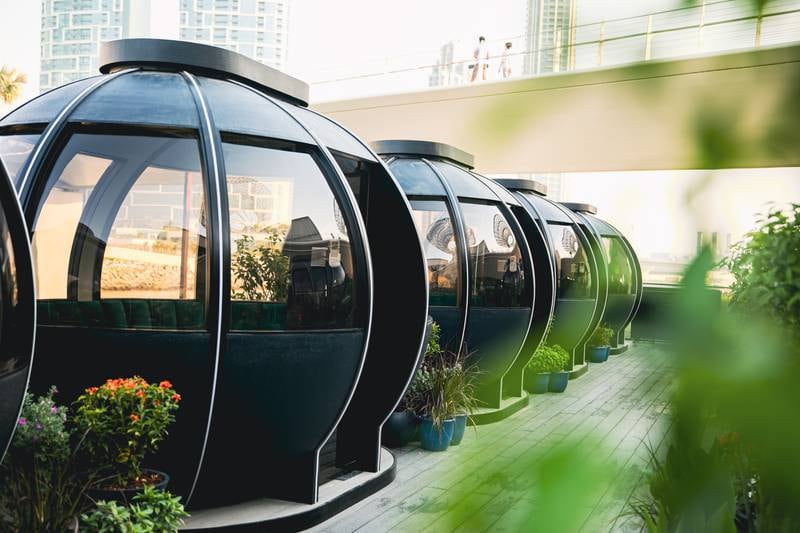The Pods opens on May 1 at Bluewaters Island. Photo: The Pods
