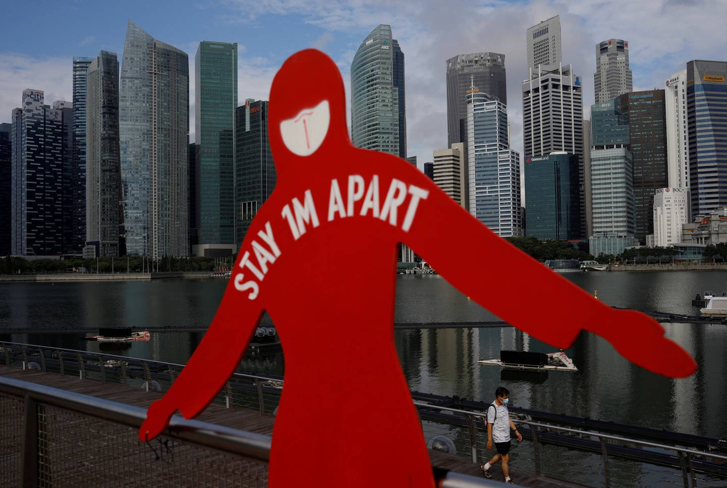 Vaccinated travellers will be able to visit Singapore's tourism spots, but must follow rules in place to fight the Covid-19 pandemic. Reuters / Edgar Su