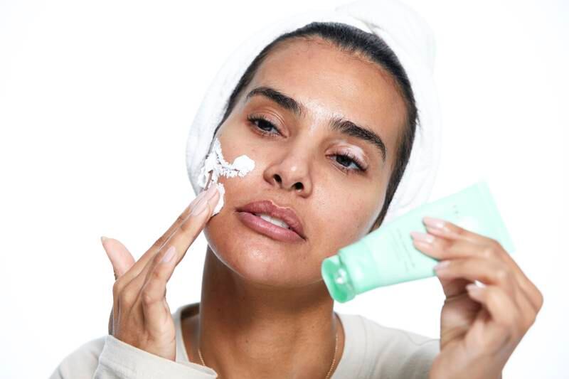 Social media star Salama Mohamed launched skincare brand Peacefull in June.