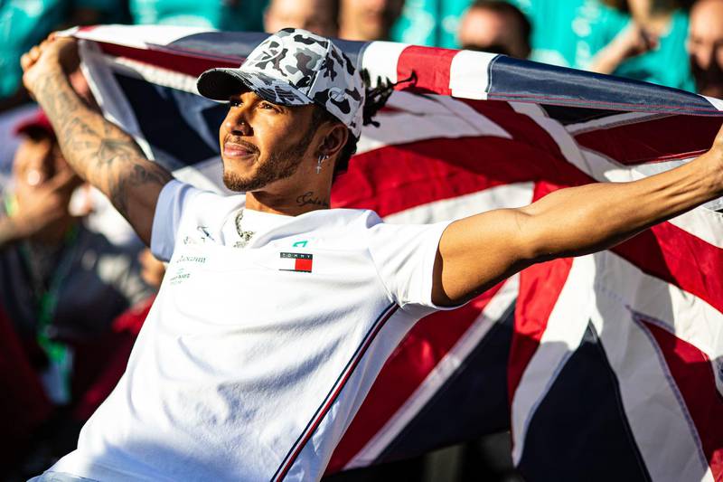 Lewis Hamilton $400m (Dh1.5 billion) - the six times world Formula One champion, who won the last race of the season in Abu Dhabi, is in a league of his own. PA