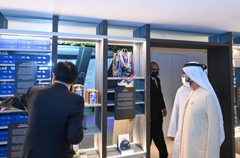 Sheikh Mohammed has been a frequent visitor to Expo 2020 Dubai since it opened, visiting pavilions from around the world.