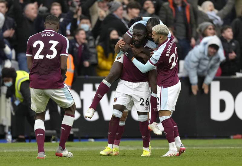 Burnley v West Ham (7pm): The Hammers again showed they are a match for any of the division's top guns this season when they defeated Chelsea at the London Stadium, courtesy of Arthur Masuaku's misdirected late cross. Burnley are joint bottom of the table and anything less than three points for West Ham here would a be a shock. Prediction: Burnley 0 West Ham 2. AP