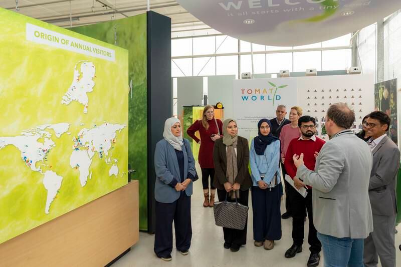 A UAE delegation visits the Netherlands as part of ongoing partnerships to tackle water, food security and climate issues. Photo: Rolf van Koppen