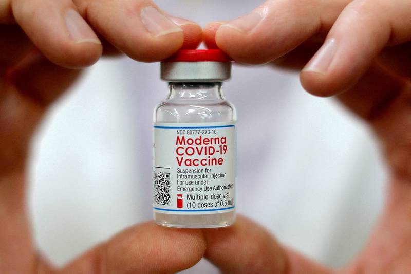 Moderna says it has shipped 807 million vaccine doses in 2021. Reuters