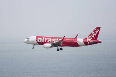 An AirAsia plane with 162 people aboard lost contact with ground control after takeoff from Indonesia. Brent Lewin / Bloomberg