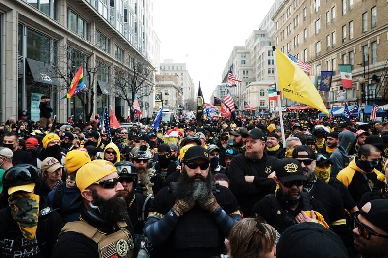 The select committee subpoenaed Enrique Tarrio, naming him as leader of the Proud Boys, an extremist group that responded to Donald Trump’s call to descend on Washington and which played a central role in the attack on the Capitol. EPA